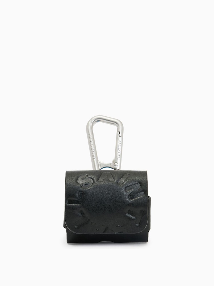 AllSaints Black Tierra Airpod Case - Image 1 of 5