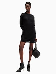 AllSaints Black Seraph Dress - Image 1 of 8