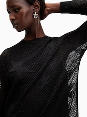 AllSaints Black Seraph Dress - Image 2 of 8