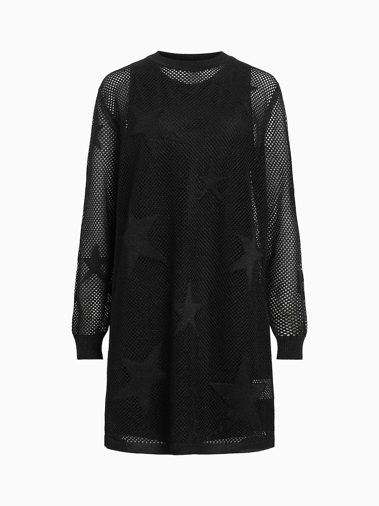 AllSaints Black Seraph Dress - Image 8 of 8