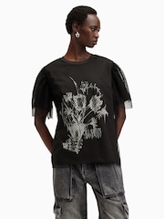 AllSaints Tommi Fondre 100% Cotton T-Shirt - Image 1 of 9