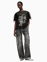 AllSaints Tommi Fondre 100% Cotton T-Shirt - Image 4 of 9