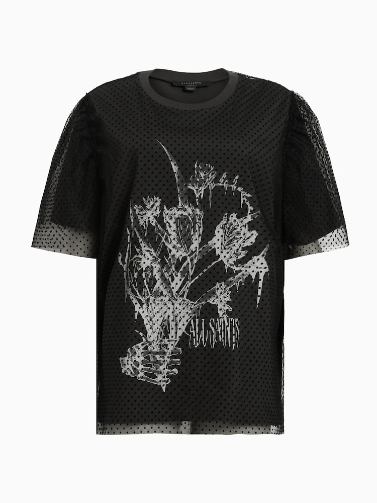 AllSaints Tommi Fondre 100% Cotton T-Shirt - Image 9 of 9