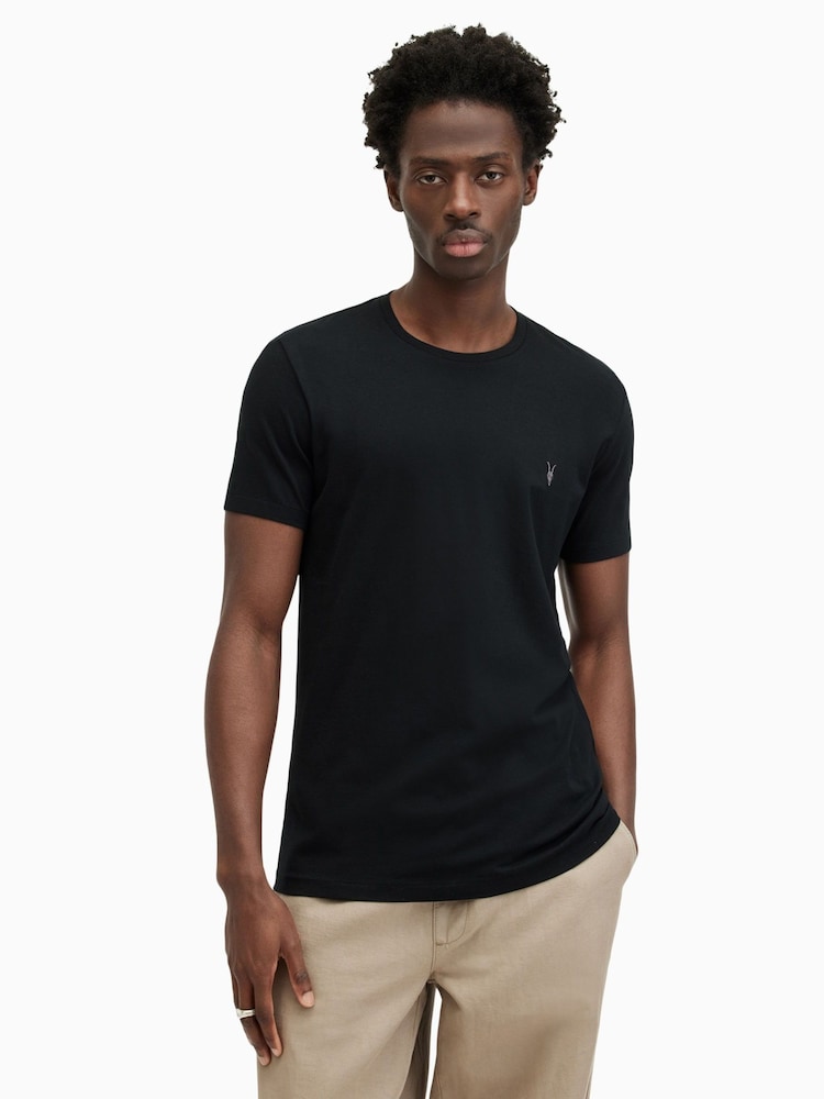 Тонізуюча футболка з коротким рукавом для екіпажу AllSaints 3 Pack - Image 4 of 7