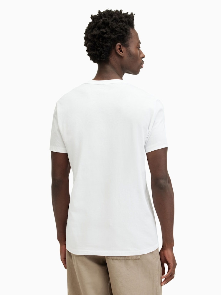 AllSaints Black Tonic Short Sleeve Crew T-Shirt 3 Pack - Image 7 of 7 AllSaints Black Tonic Short Sleeve Crew T-Shirt 3 Pack - Image 7 of 7