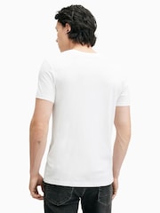 AllSaints White Tonic Short Sleeve Crew T-Shirt - Image 3 of 6