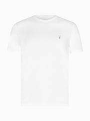 AllSaints White Tonic Short Sleeve Crew T-Shirt - Image 6 of 6