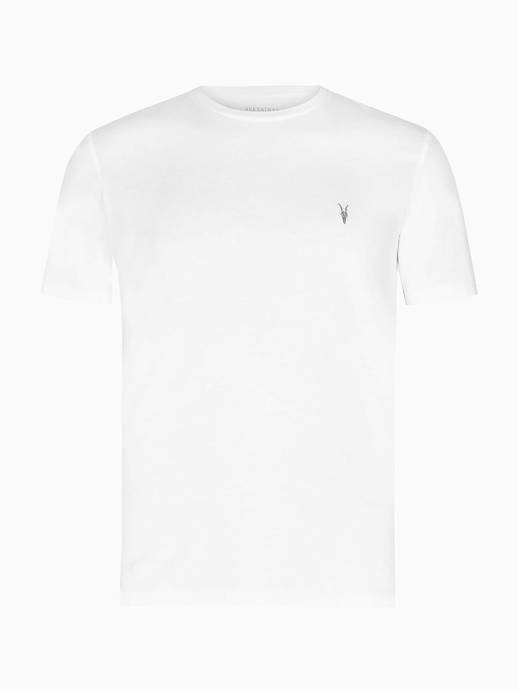 Белый - Футболка с круглым вырезом и короткими рукавами Allsaints Tonic - Изображение 6 из 6 Белый - Футболка с круглым вырезом и короткими рукавами Allsaints Tonic - Изображение 6 из 6