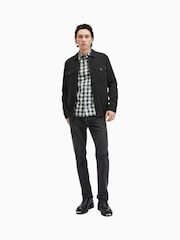 Czarny - AllSaints Spotter Long Sleeve Shirt - Image 3 of 6