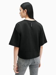AllSaints Black Tillie T-Shirt - Image 5 of 6