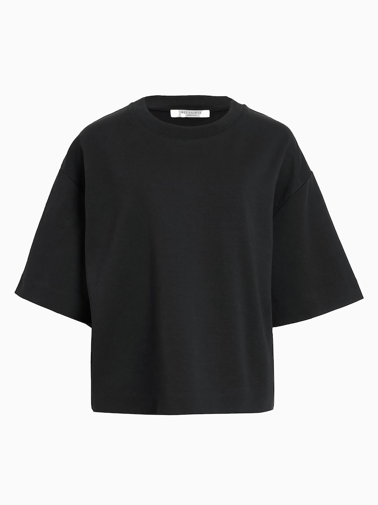 AllSaints Black Tillie T-Shirt - Image 6 of 6