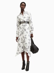 AllSaints White Skye Dress - Image 1 of 7