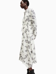 AllSaints White Skye Dress - Image 4 of 7