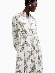 AllSaints White Skye Dress - Image 5 of 7