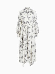 AllSaints White Skye Dress - Image 7 of 7