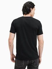 AllSaints Black Tonic Short Sleeve Crew T-Shirt - Image 2 of 7