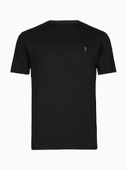 AllSaints Black Tonic Short Sleeve Crew T-Shirt - Image 7 of 7