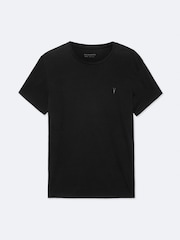 AllSaints Black Tonic Short Sleeve Crew Neck T-Shirt - Image 8 of 8