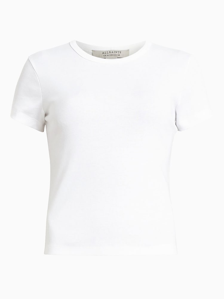Allsaints White Stevie T-Shirt - Image 10 of 10