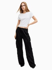 Allsaints White Stevie T-Shirt - Image 6 of 10