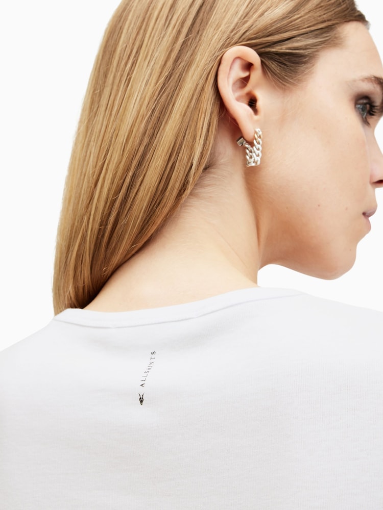 Allsaints White Stevie T-Shirt - Image 7 of 10
