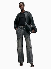 Allsaints Black Stevie T-Shirt - Image 2 of 8