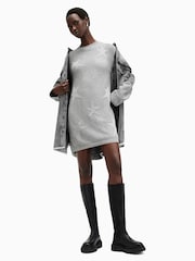 AllSaints Grey Seraph Dress - Image 1 of 7