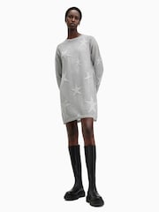 AllSaints Grey Seraph Dress - Image 3 of 7