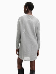 AllSaints Grey Seraph Dress - Image 6 of 7
