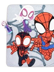 Spidey and his Amazing Friends Grey Ghost Spider Cuddle Pillow Set - Image 3 of 6