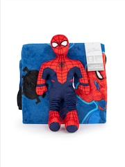 Spider-Man Blue Plush Mini Pillow Buddy Set - Image 3 of 5