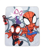 Spidey and his Amazing Friends Grey Miles Morales Pillow Buddy Set - Image 2 of 5