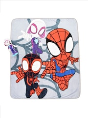 Spidey and his Amazing Friends Grey Gwen Fluffy Blanket - Image 2 of 5