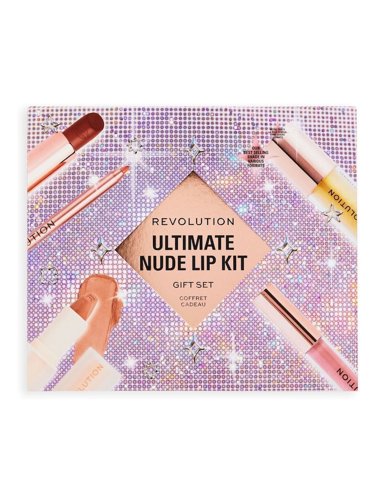 Revolution Ultimate Nude Lip Kit (Worth £30) - Image 2 of 3