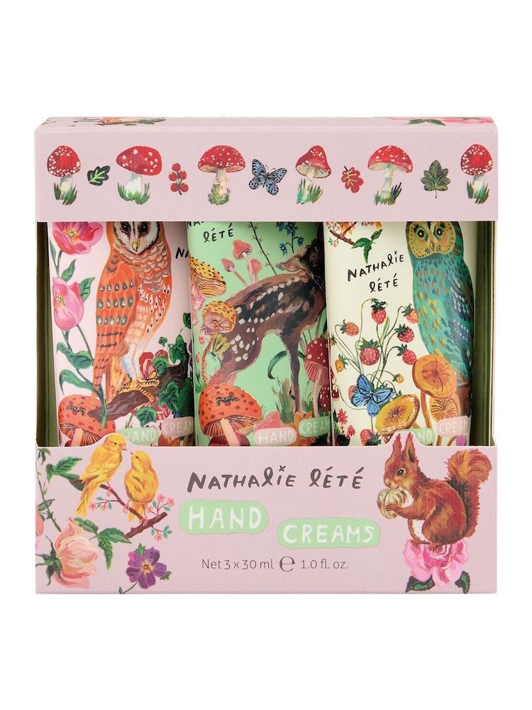 Nathalie Lete Forest Folk Hand Creams 3 x 30ml Set - Image 1 of 4
