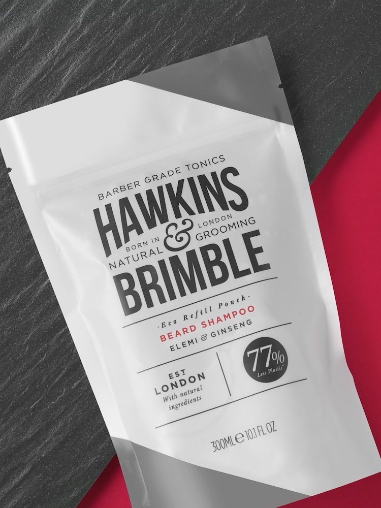 Hawkins & Brimble Beard Shampoo Pouch 300ml - Image 5 of 5