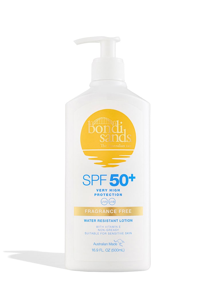 Bondi Sands SPF 50+ Fragrance Free Sunscreen Body Lotion 500ml - Image 1 of 4