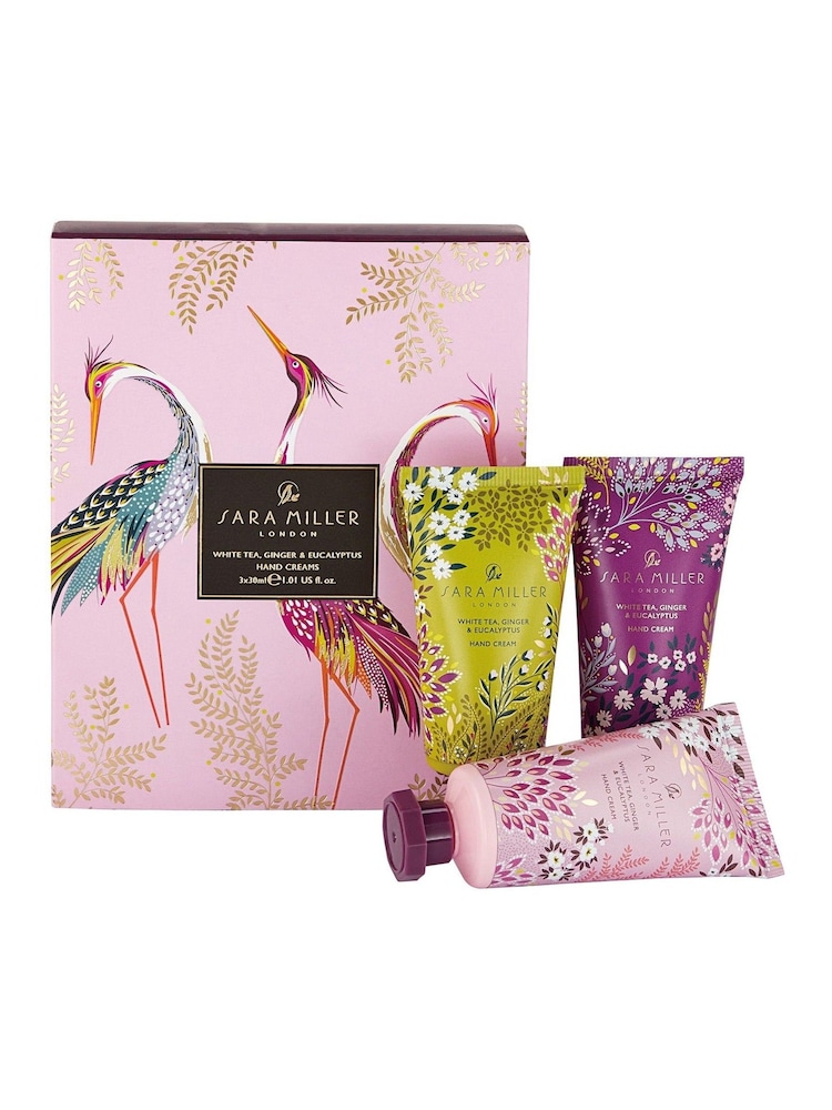 Sara Miller Haveli Garden Passion Flower and Frangipani Hand Cream Set - Image 1 of 4