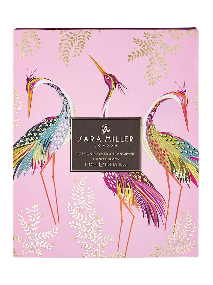 Sara Miller Haveli Garden Passion Flower and Frangipani Hand Cream Set - Image 2 of 4