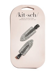 Kitsch Metal Rhinestone Creaseless Clips Set - Image 1 of 3