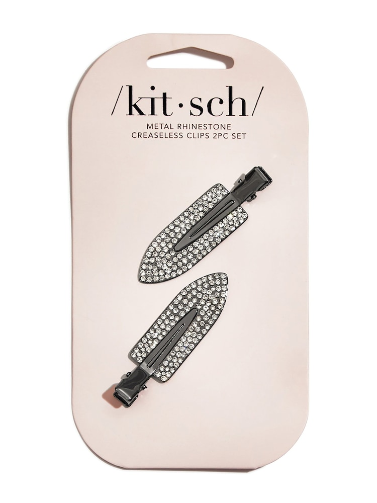 Kitsch Metal Rhinestone Creaseless Clips Set - Image 1 of 3