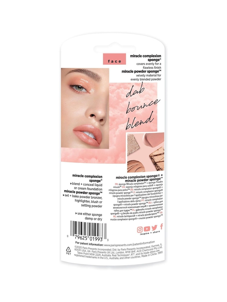 Real Techniques Miracle Complexion & Miracle Powder Makeup Sponge Duo - Image 1 of 1