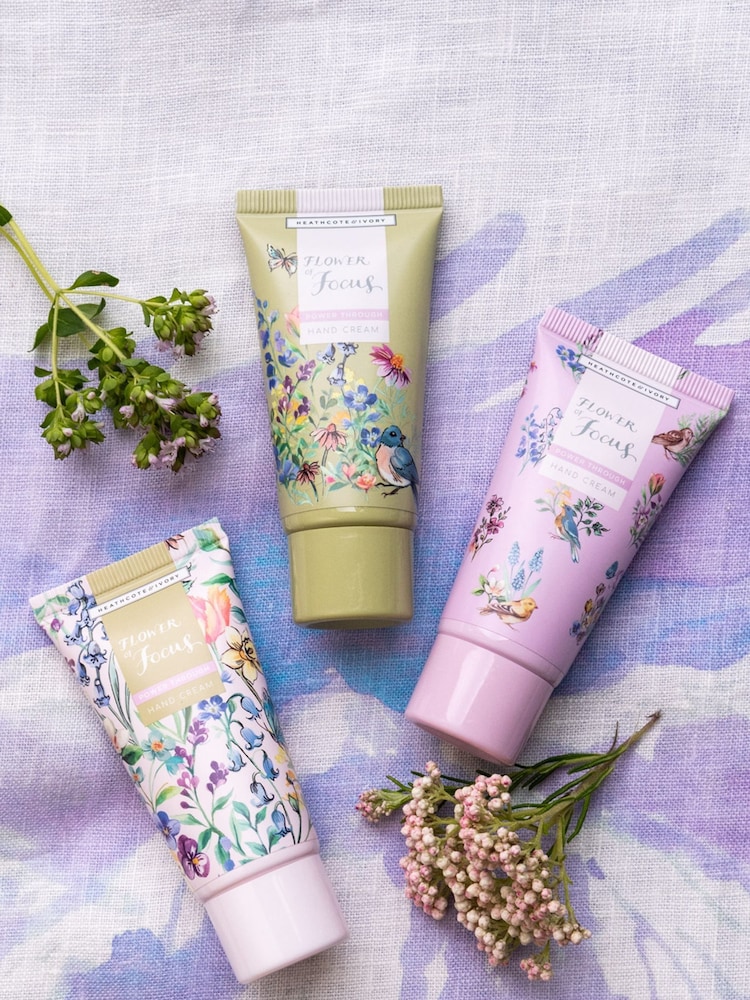Heathcote & Ivory Flower of Focus Hand Cream Trio - Image 4 of 4