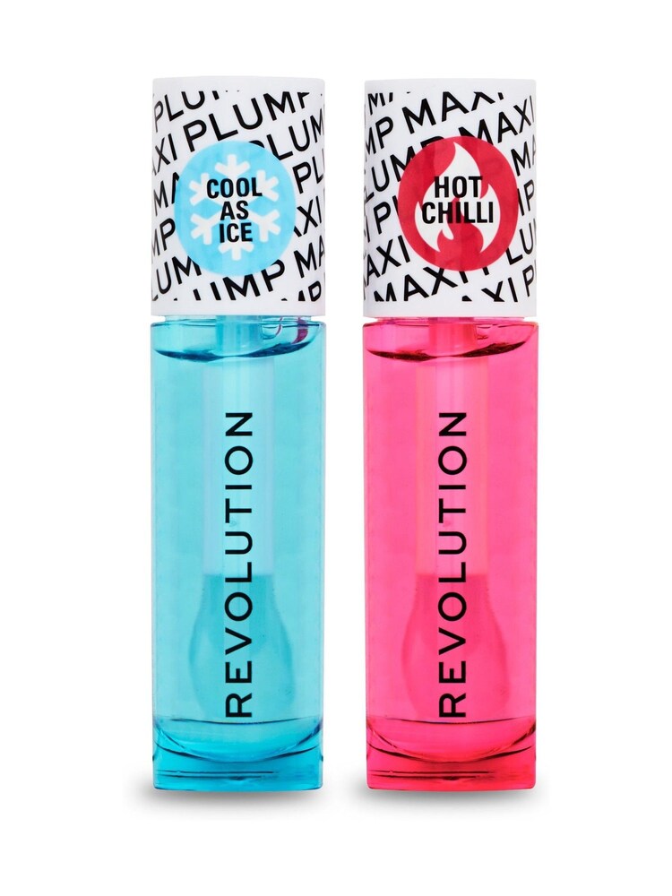 Revolution Maxi Plump Cool As Ice and Hot As Chilli Lip Gift Set (Worth £16) - Image 2 of 2