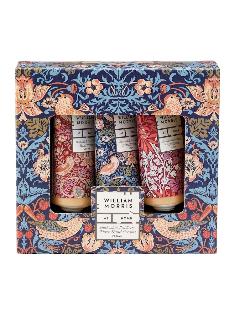 William Morris At Home Strawberry Thief Patchouli & Red Berry Hand Cream - Image 1 of 3