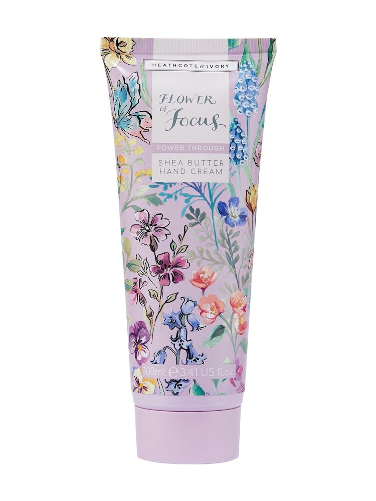 Heathcote & Ivory Flower of Focus Shea Butter Hand Cream Tin - Image 2 of 5