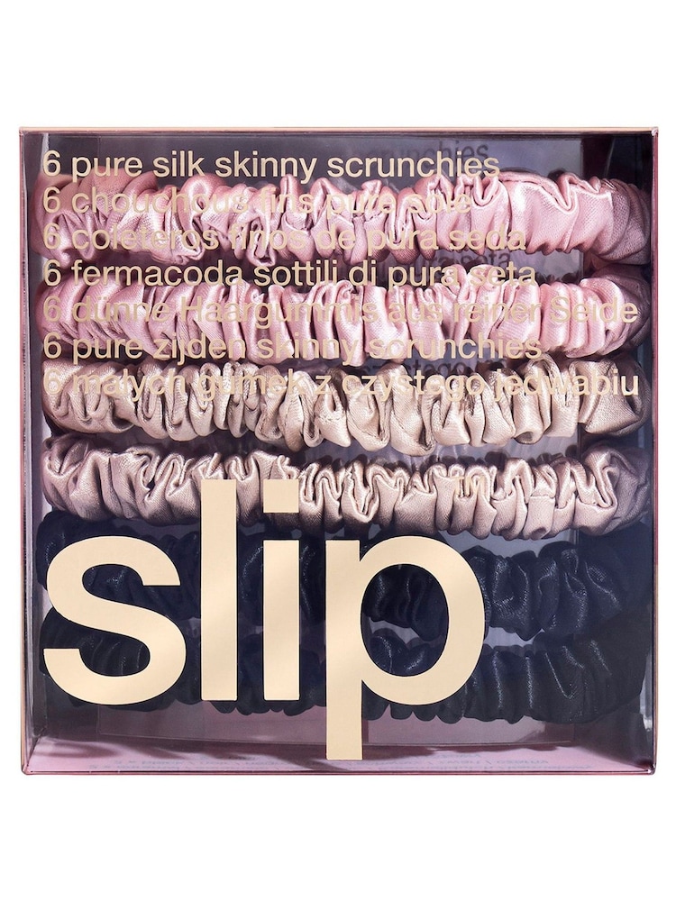 Slip Skinny 100% Pure Silk Scrunchies 6 Pack - Image 2 of 4 Slip Skinny 100% Pure Silk Scrunchies 6 Pack - Image 2 of 4