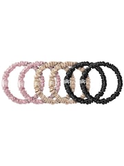 Slip Skinny 100% Pure Silk Scrunchies 6 Pack - Image 3 of 4