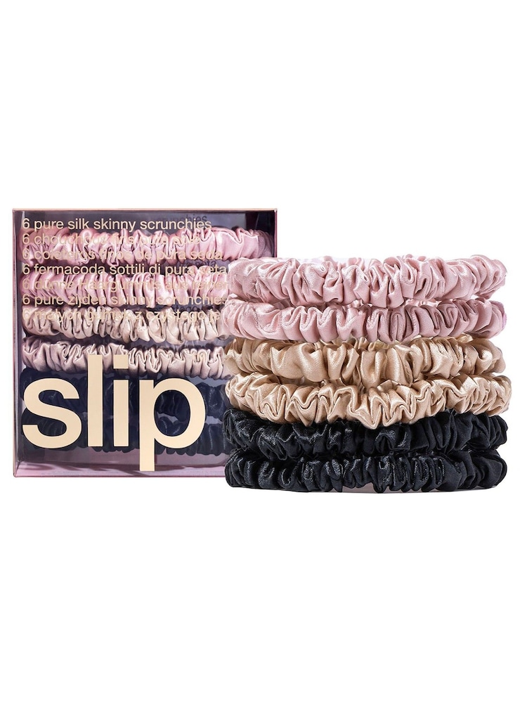 Slip Skinny 100% Pure Silk Scrunchies 6 Pack - Image 4 of 4 Slip Skinny 100% Pure Silk Scrunchies 6 Pack - Image 4 of 4