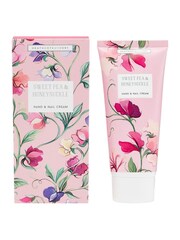 Heathcote & Ivory Sweetpea and Honeysuckle Hand and Nail Cream - Image 2 of 5